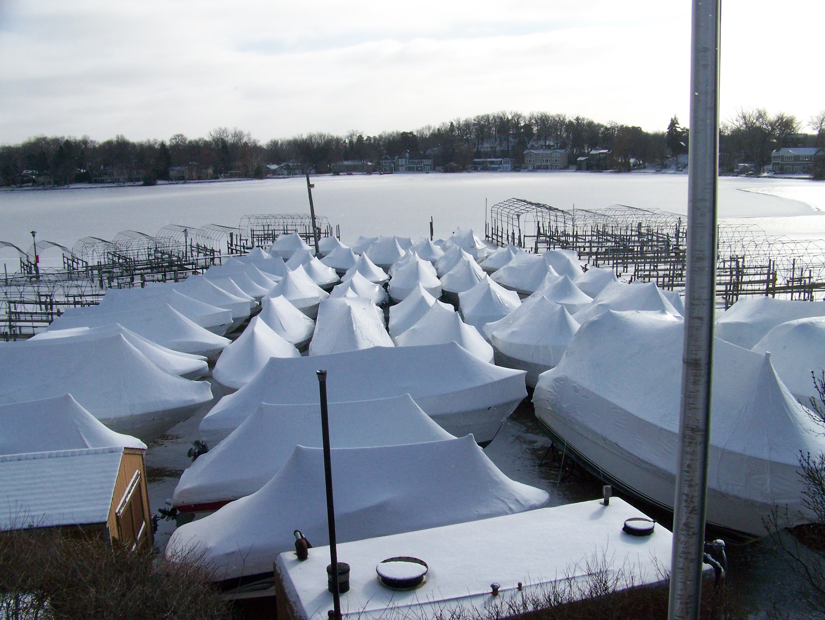 Winter Storage/Services Greenwood Marina Lake MN